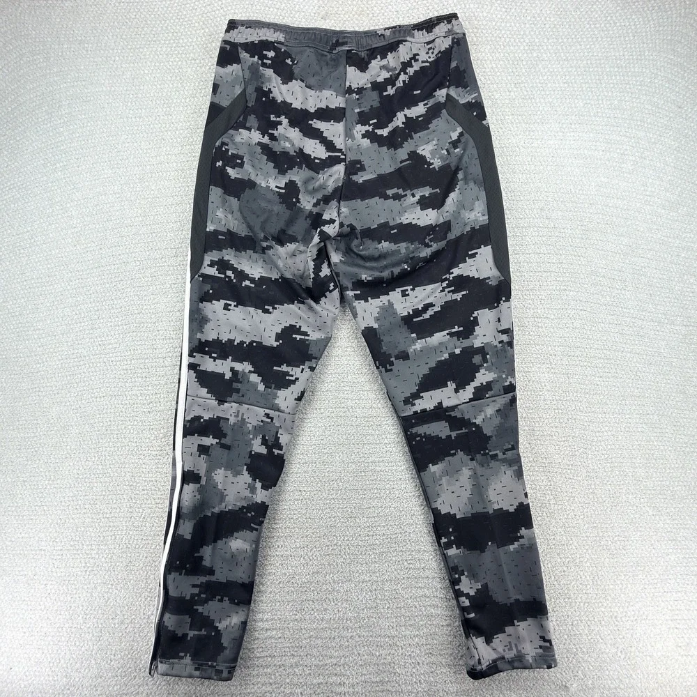 NWT Adidas Tiro 19 AOP Camo Track Pants Mens Medium Carbon Gray Soccer FK4493